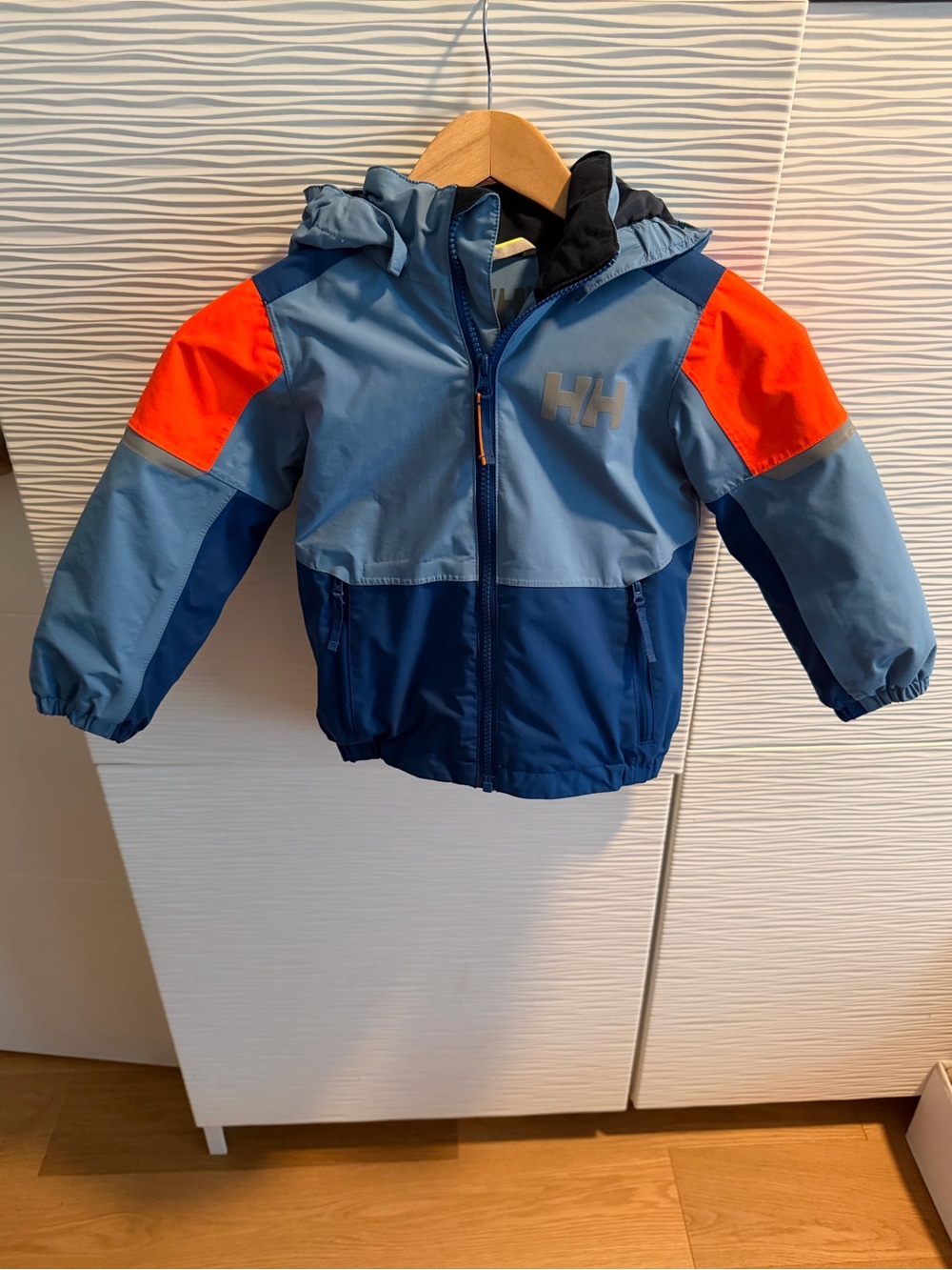 Helly Hansen Kids Blue & Orange Hooded Jacket